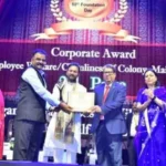 Ranchi CCL received award on the 50th foundation day of Coal India Limited