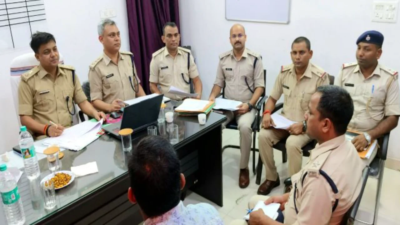 SP Ajay Kumar's visit regarding preparations for assembly elections, review of security arrangements