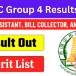 TNPSC Group 4 Results 2024