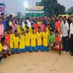 Two-day football competition organized by Trimurti Club in Pithati village