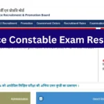 UP Police Constable Exam Result 2024