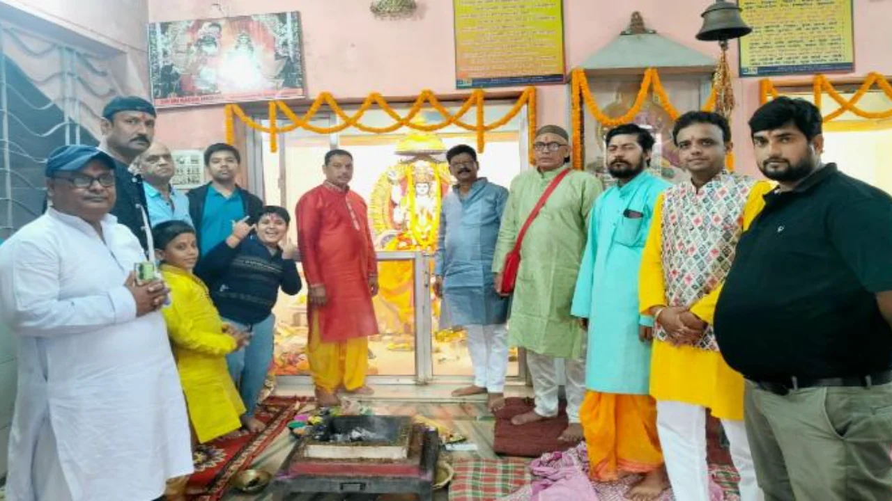 Worship, meeting and programs organized with devotion in Chitragupta temple